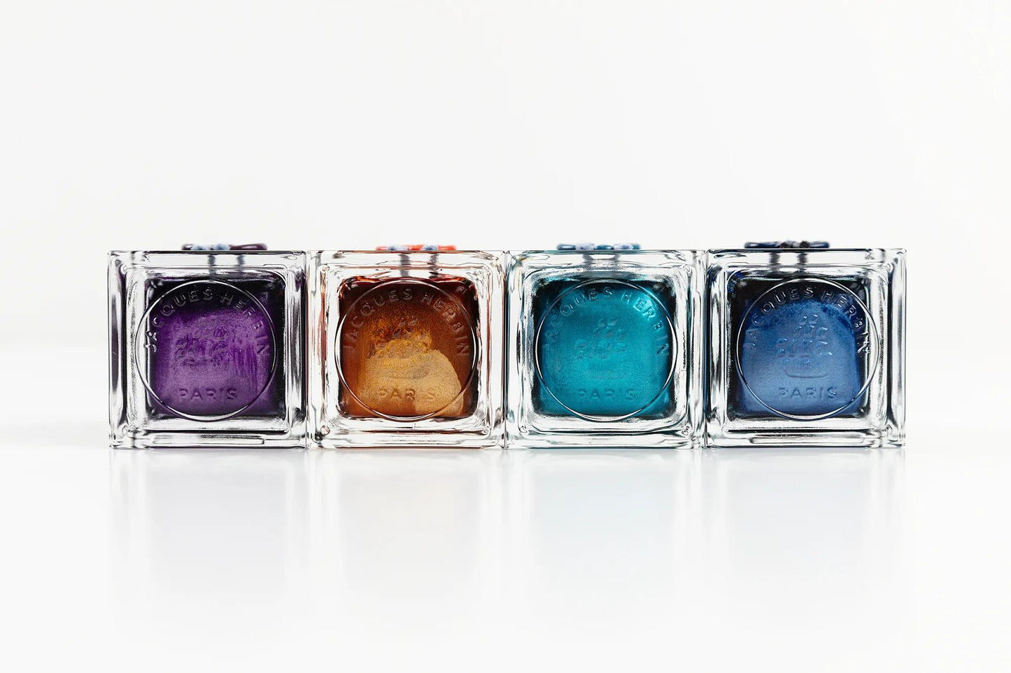 Inchiostro 1798 con glitter argento - Violet ametista