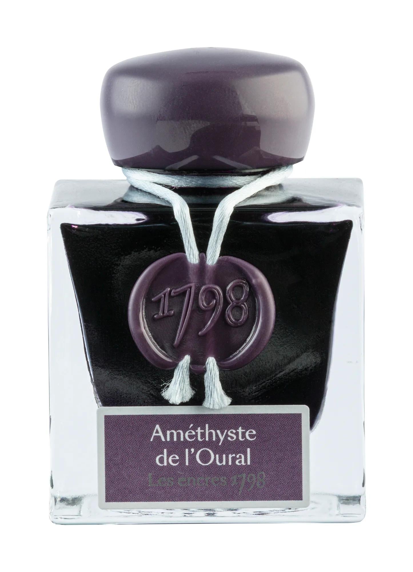Inchiostro 1798 con glitter argento - Violet ametista