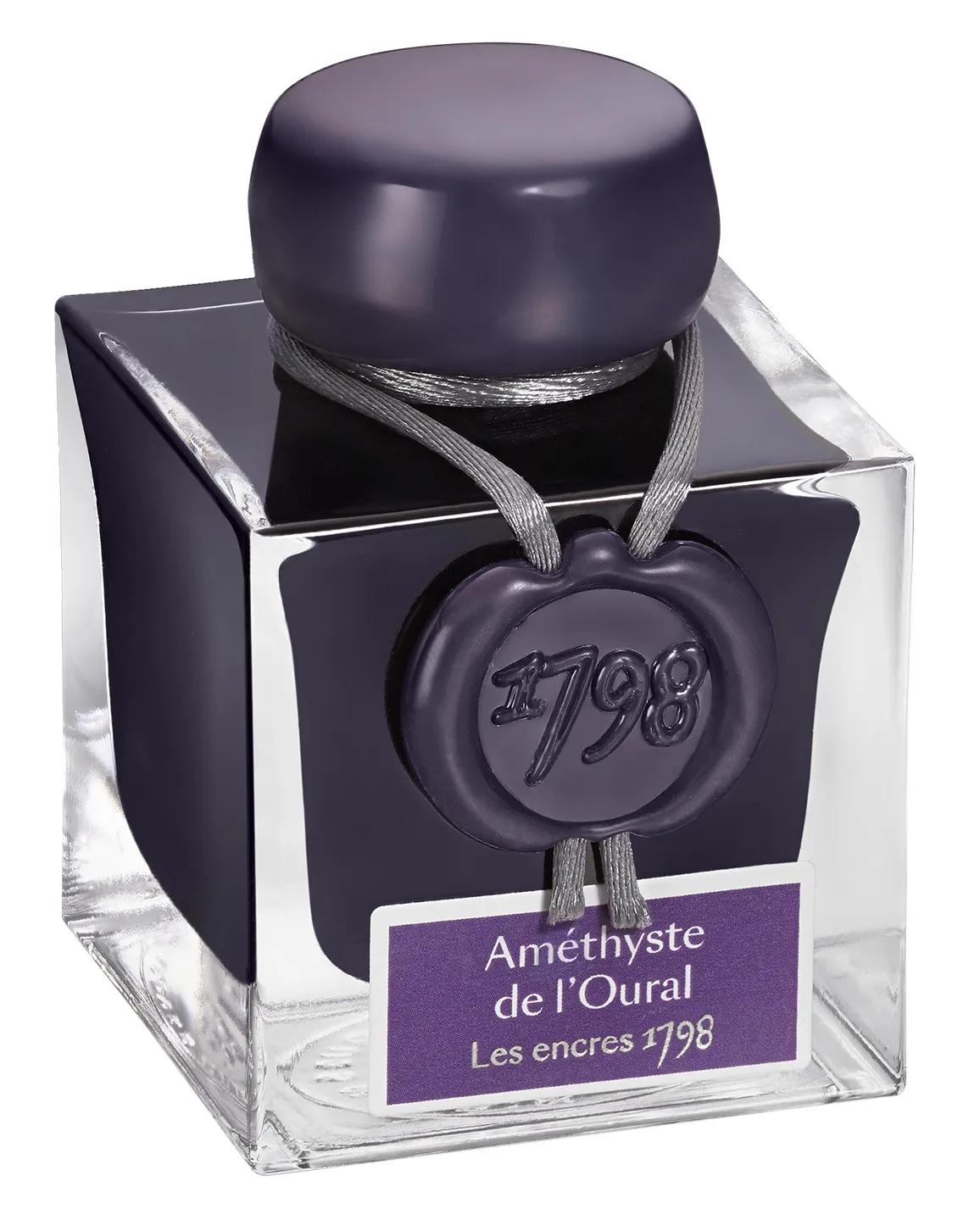 Inchiostro 1798 con glitter argento - Violet ametista
