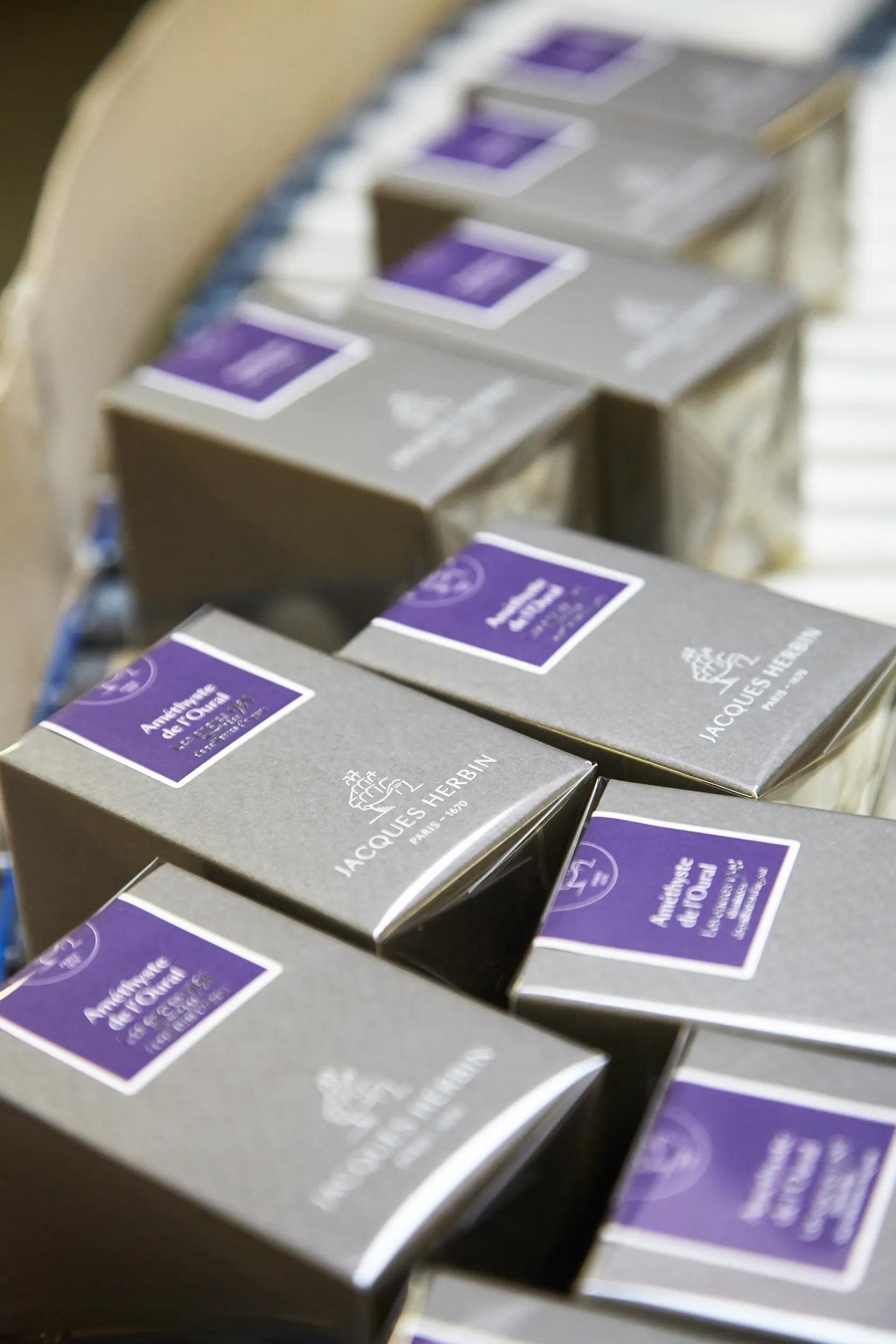 Inchiostro 1798 con glitter argento - Violet ametista