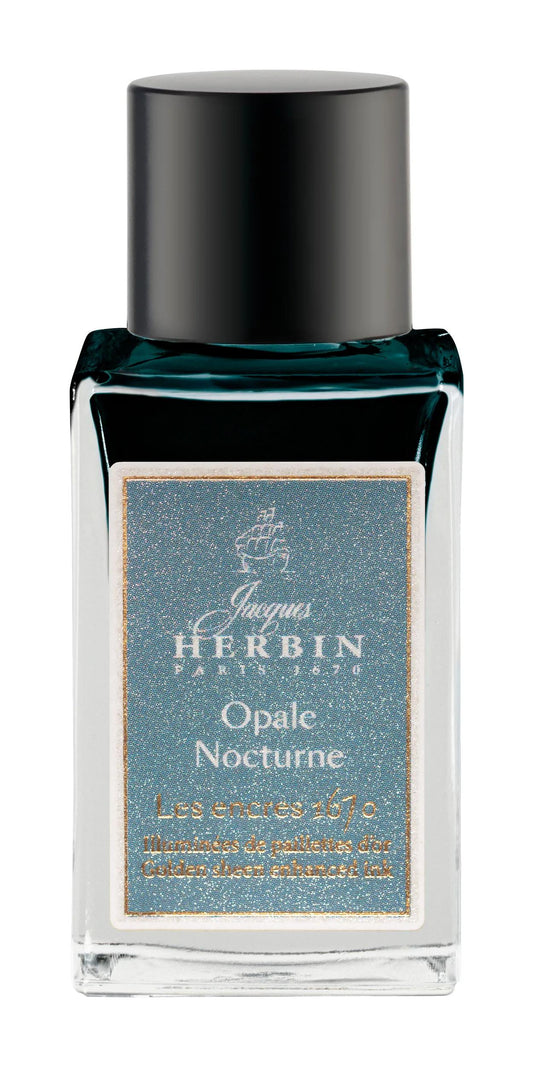 Ink 1670 with golden glitter 15ml - Night opal - New (Pack x3)