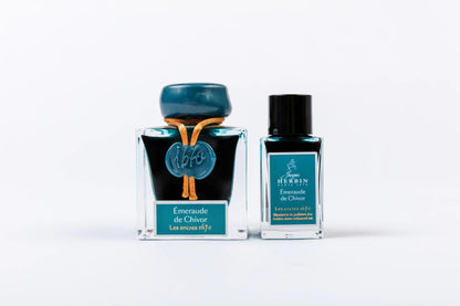 Inchiostro 1670 con glitter dorato 15ml - Smeraldo verde (confezione da 3)