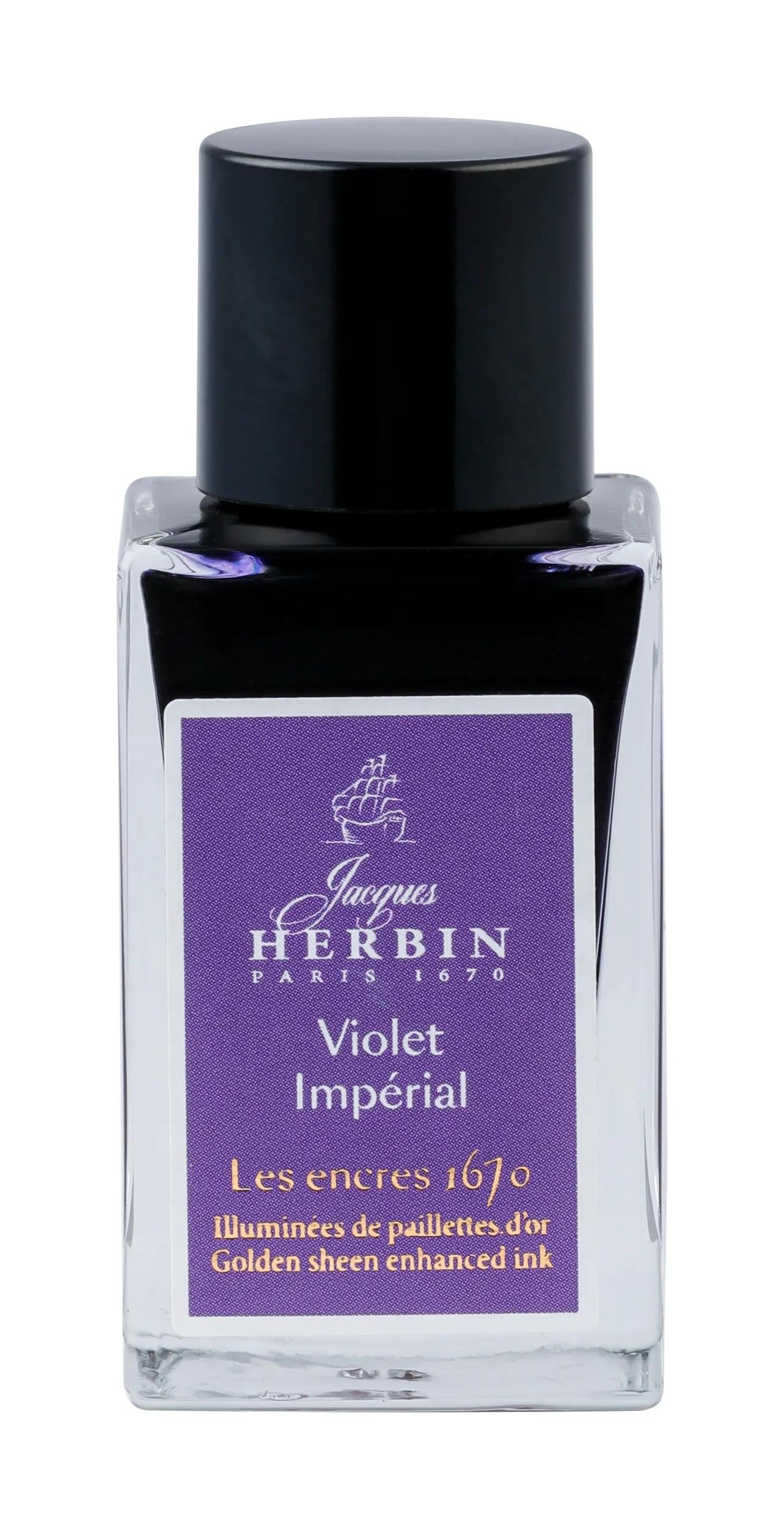 Tinte 1670 mit Goldglitter 15ml - Imperial Violet (Paket x3)