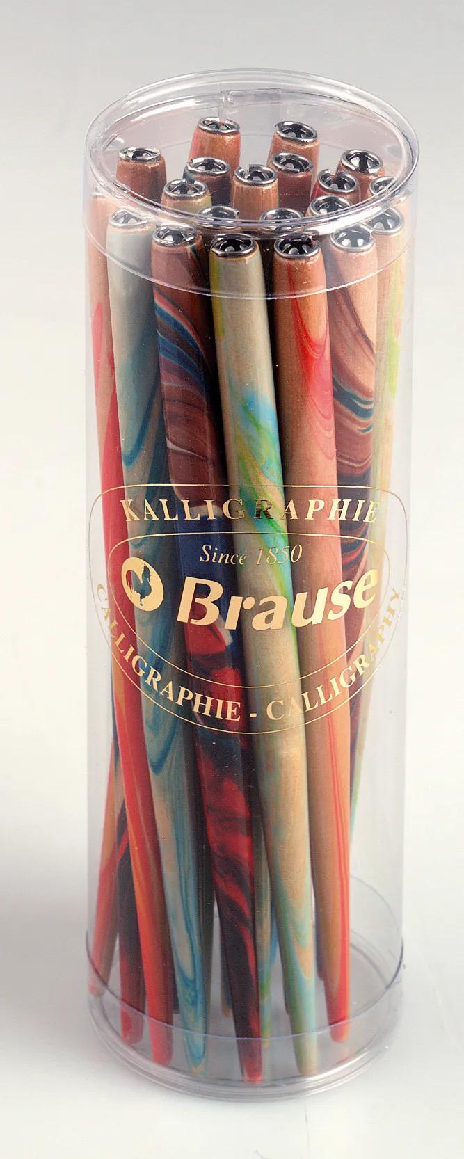 Marbled plum holder, assorted colours, in display box. (Pack x20)