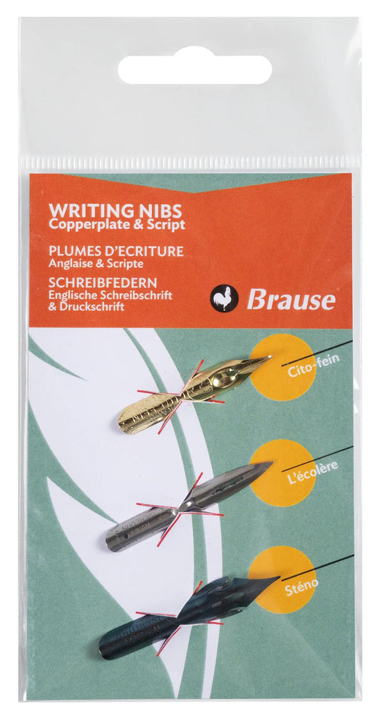 POCHETTE 3 PLUMES WRITING SERIES (Pack x5)