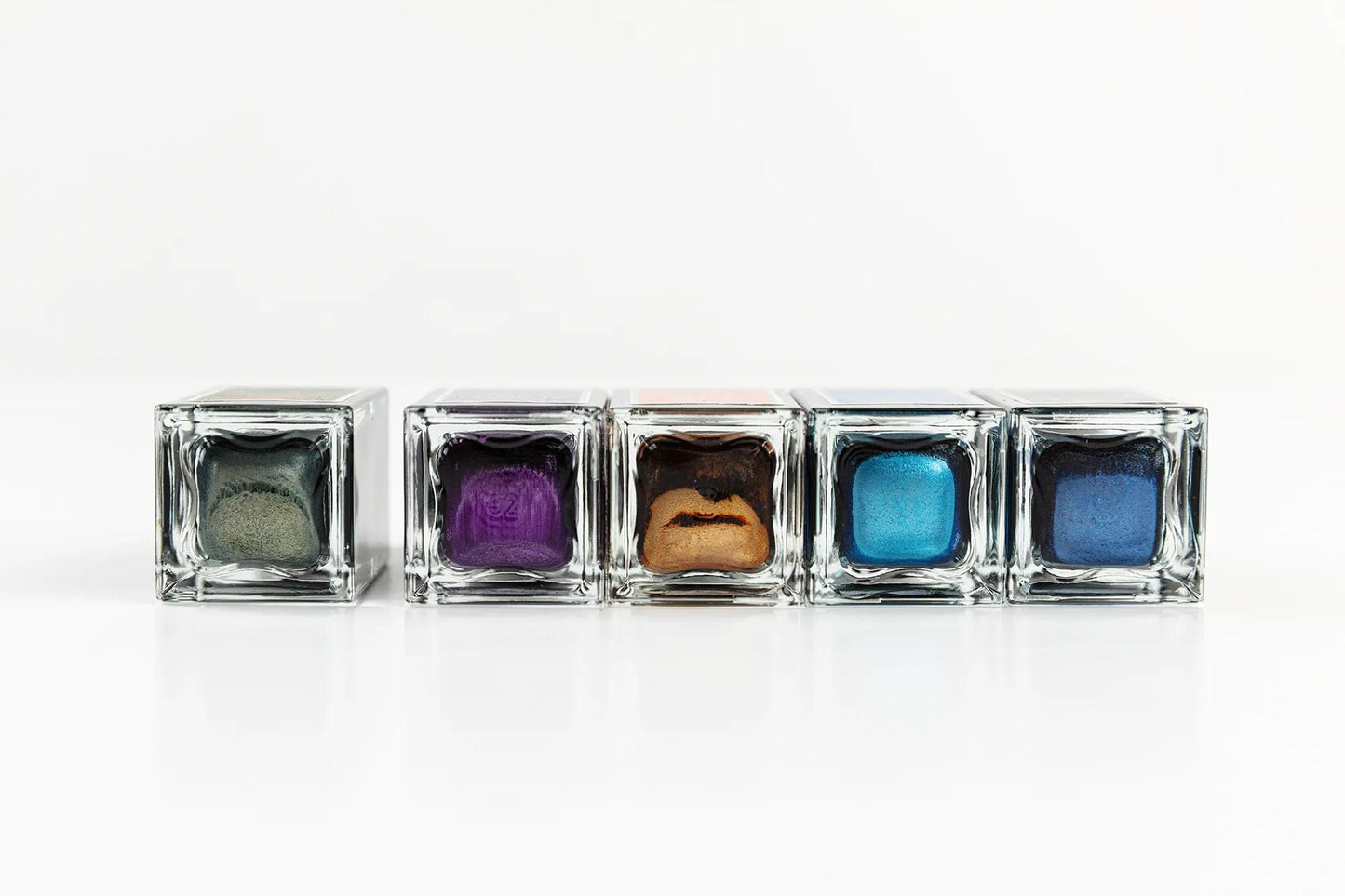 Inchiostro 1798 glitter argento 15ml - Diamante Blu - Nuovo (Pacchetto x3)