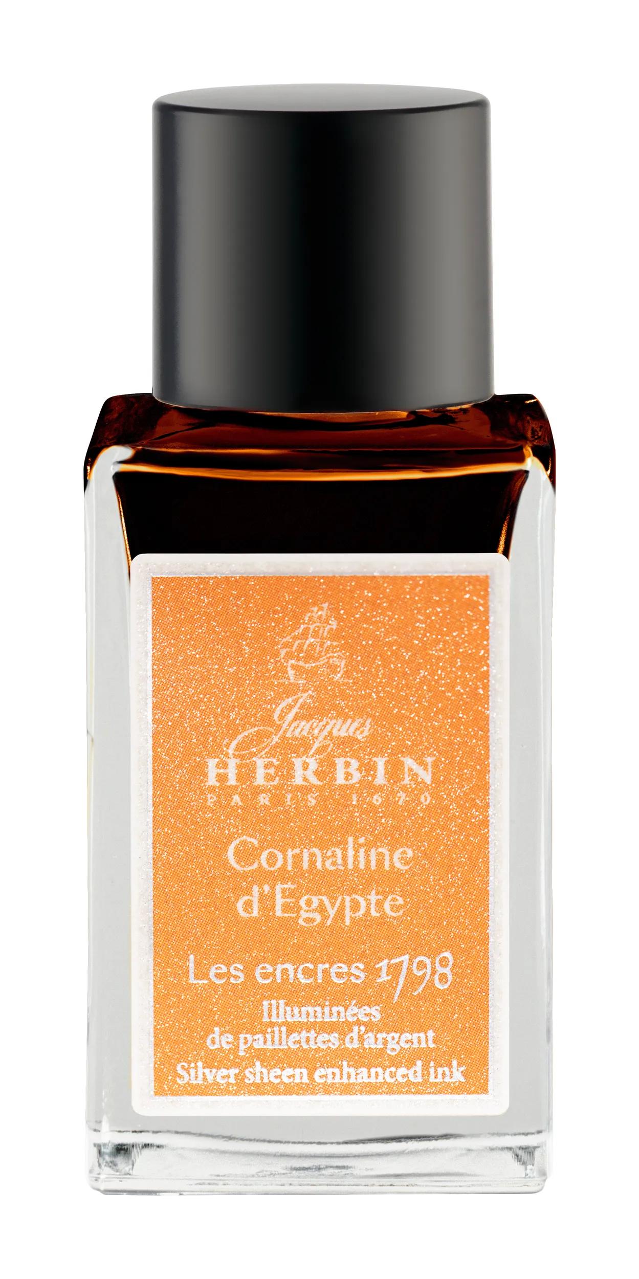 Ink 1798 with silver glitter 15ml - Cornaline of Egypt - New (Pack x3)