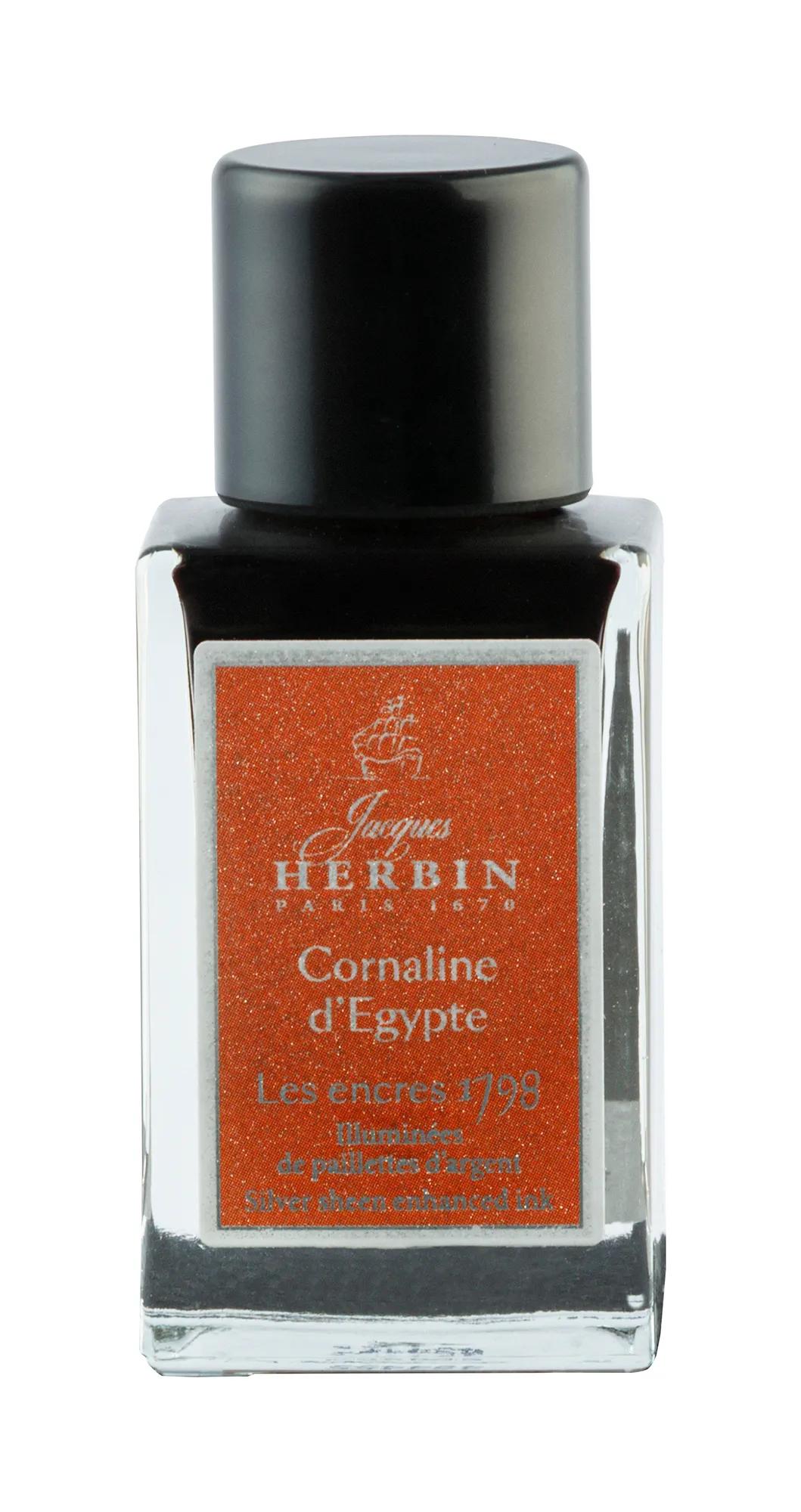 Ink 1798 with silver glitter 15ml - Cornaline of Egypt - New (Pack x3)