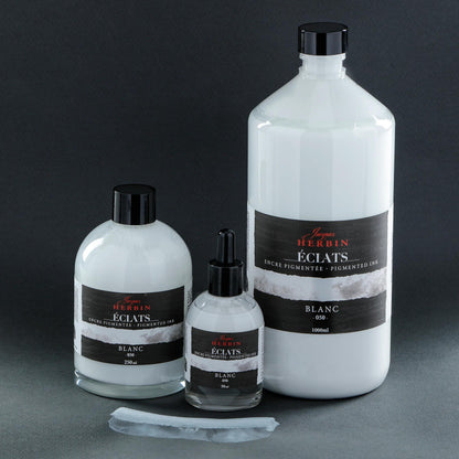 Acquerello Inchiostro Eclats in 250ml - Bianco (Pacchetto x2)