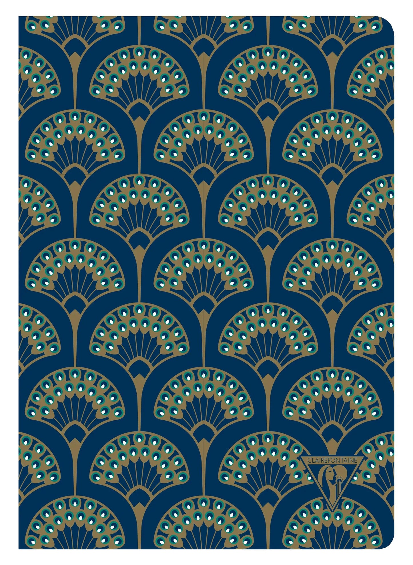 Neo Deco Textil-Sting-Notizbuch A5 96 Seiten gefüttert Muster passend Elfenbeinpapier 90g - Assortis (Paket x6)