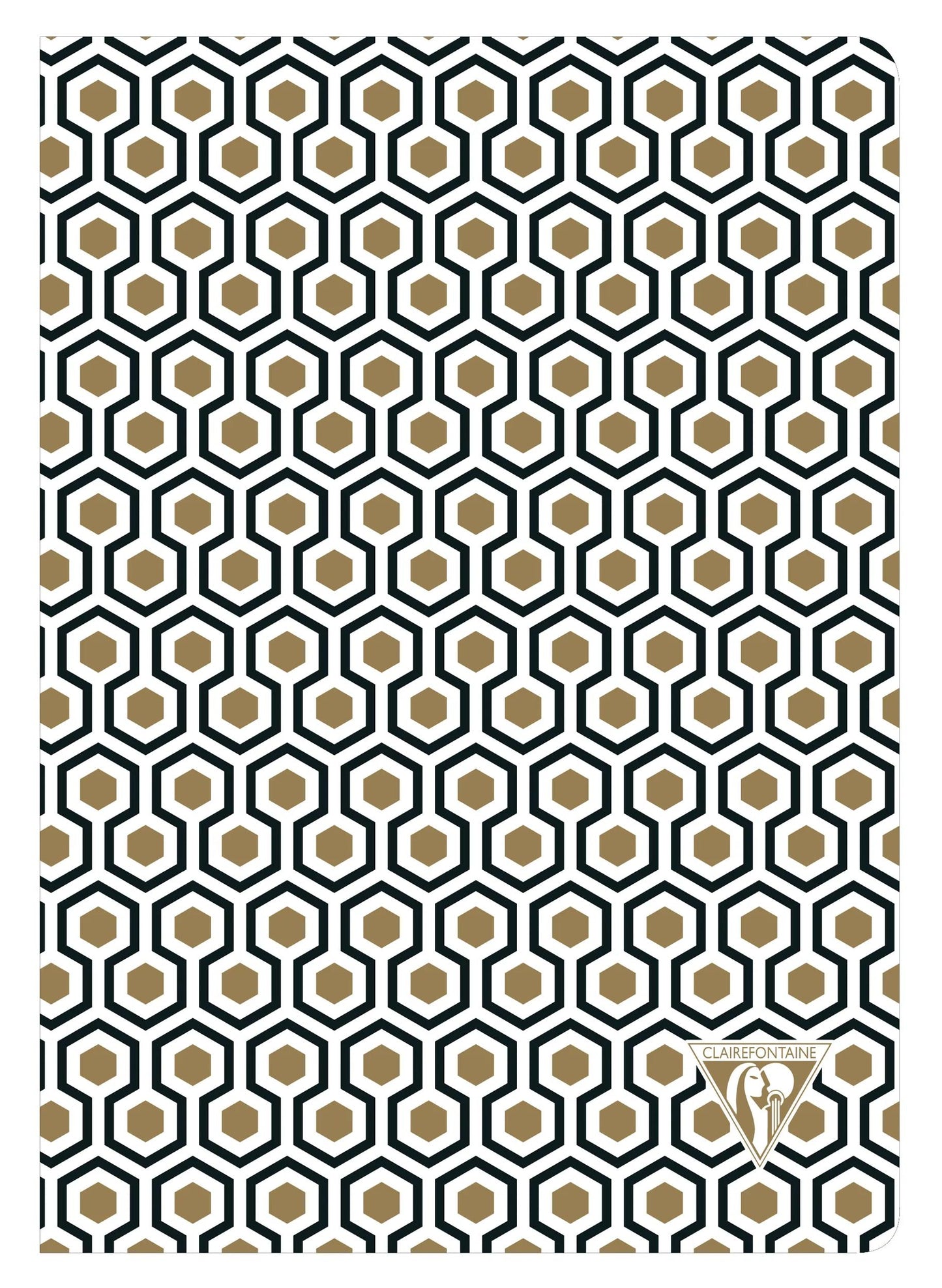 Neo Deco Textil-Sting-Notizbuch A5 96 Seiten gefüttert Muster passend Elfenbeinpapier 90g - Assortis (Paket x6)