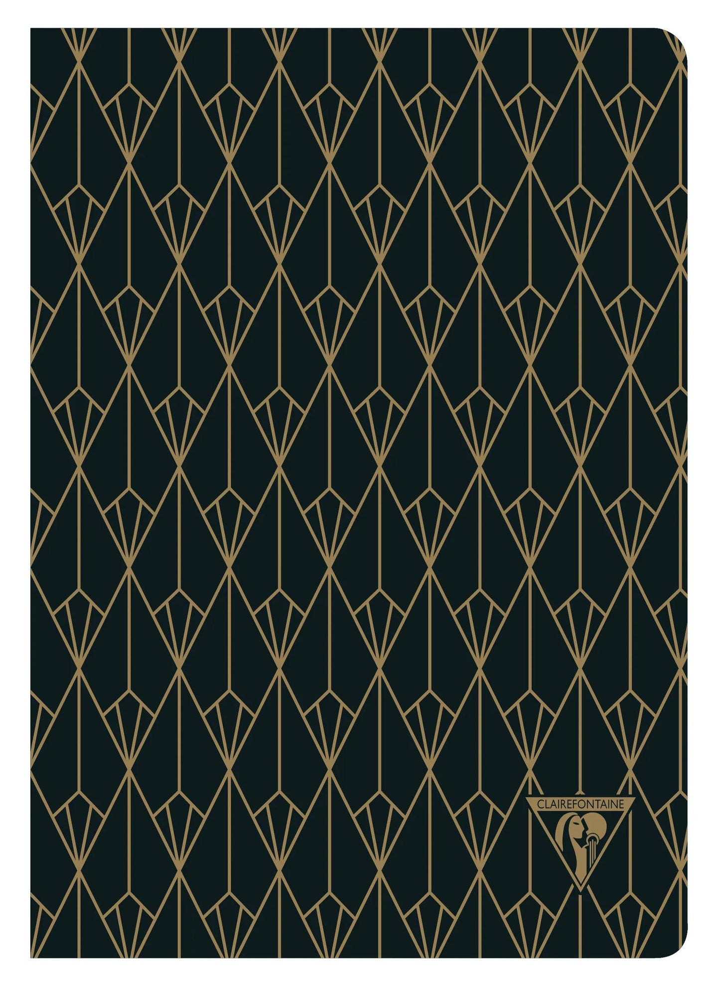 Neo Deco Textil-Sting-Notizbuch A5 96 Seiten gefüttert Muster passend Elfenbeinpapier 90g - Assortis (Paket x6)