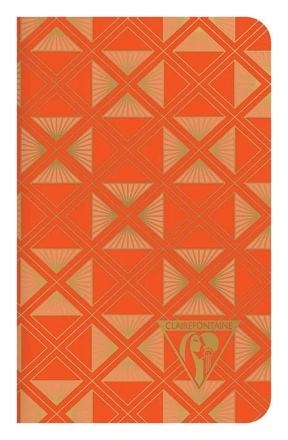 Textbuch Textilstich Neo Deco Collection Mi-Saison 7,5x12 cm 48 Seiten gefüttert passende Motive Elfenbeinpapier - sortiert (Paket x12)