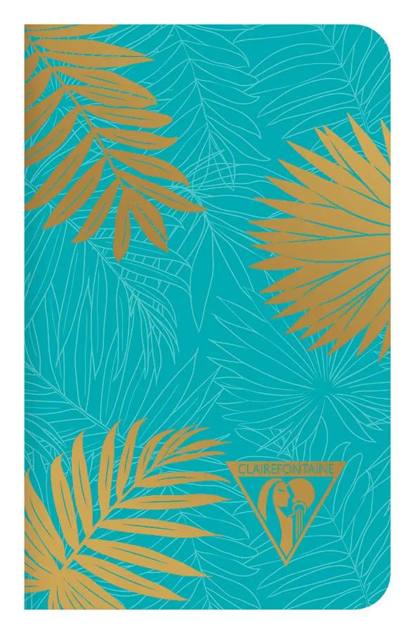 Textbuch Textilstich Neo Deco Collection Mi-Saison 7,5x12 cm 48 Seiten gefüttert passende Motive Elfenbeinpapier - sortiert (Paket x12)