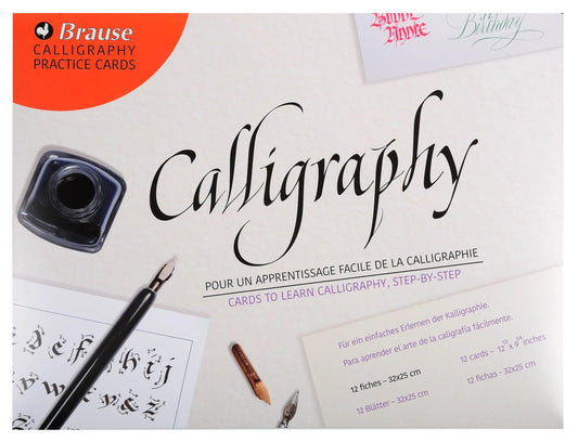Calligraphy Learning Sheets (Pack x3)