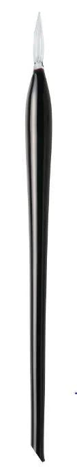 Coffret plume de verre - Noir