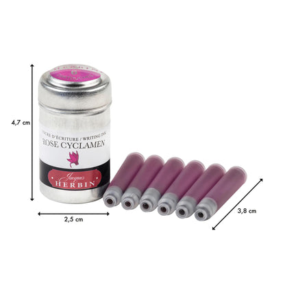 Box mit 6 Standard Tintenpatronen - rosa Cyclamen (Paket x6)
