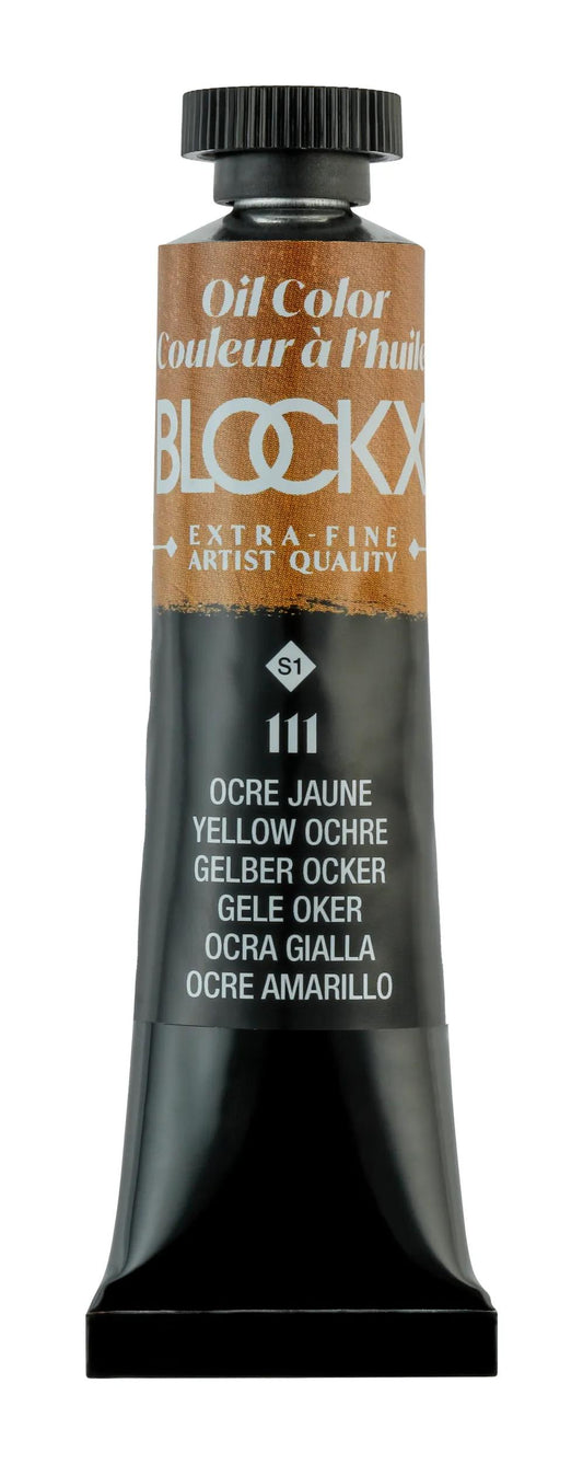 Extra-fine oil paint tube 20ml - yellow ochre (Lot x3)