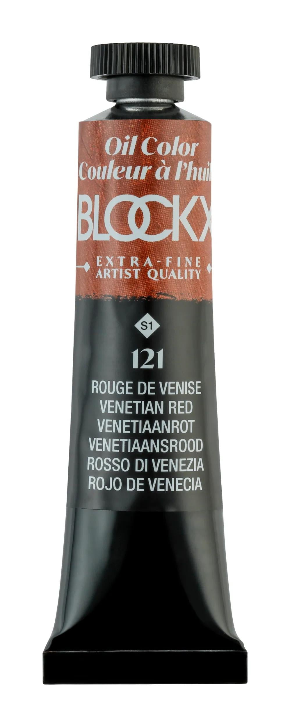 Extra-fine oil paint tube 20ml - Venice Red (Lot x3)