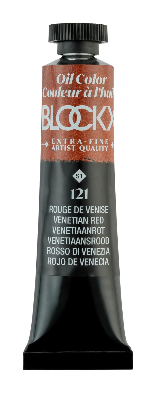 Extra-fine oil paint tube 20ml - Venice Red (Lot x3)