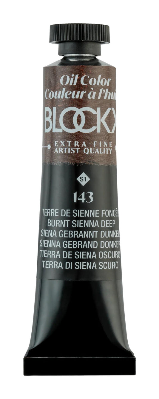 Extra-fine oil paint tube 20ml - Dark Siena Earth 143 (Pack x3)