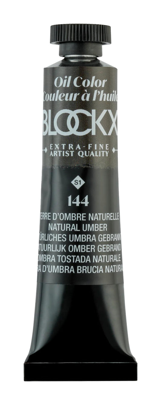 Extra-fine oil paint tube 20ml - Earth natural shade 144 (Pack x3)