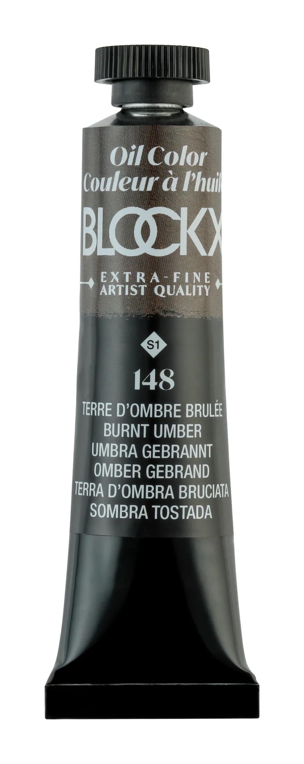 Extra-fine oil paint tube 20ml - Brulea Shadow Earth 148 (Pack x3)