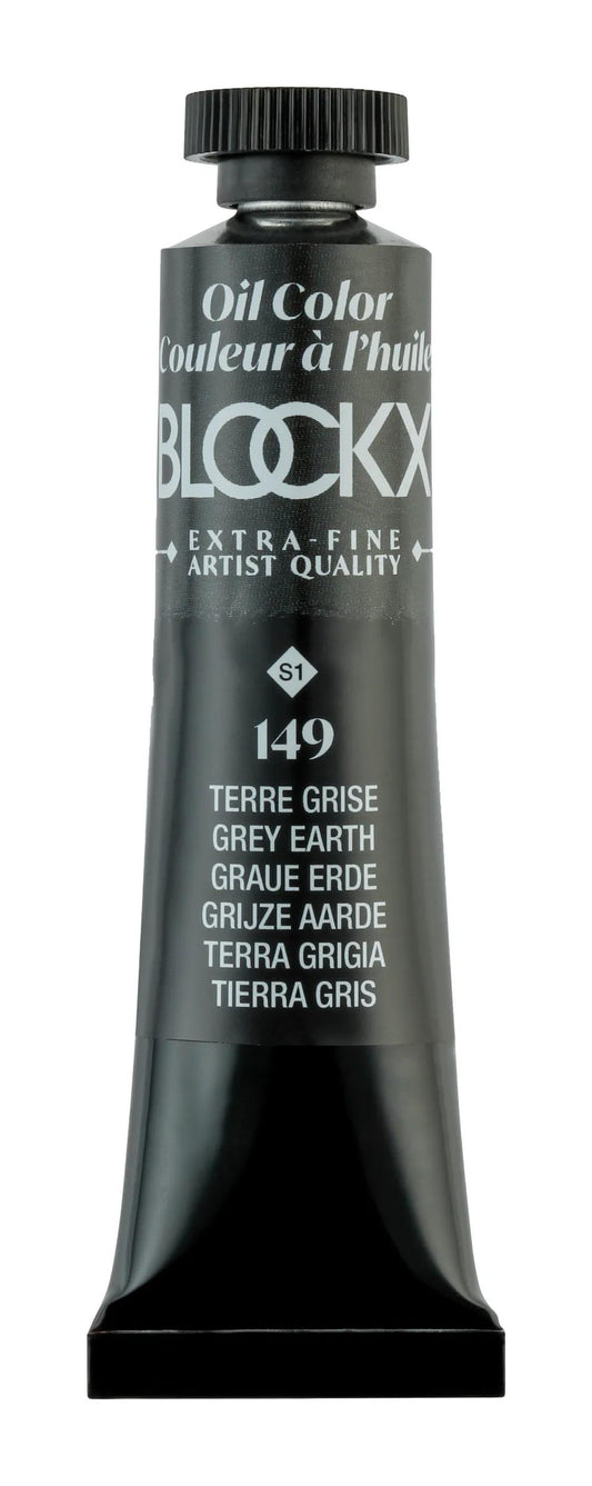 Extra-fine oil paint tube 20ml - Earth Grey 149 (Pack x3)