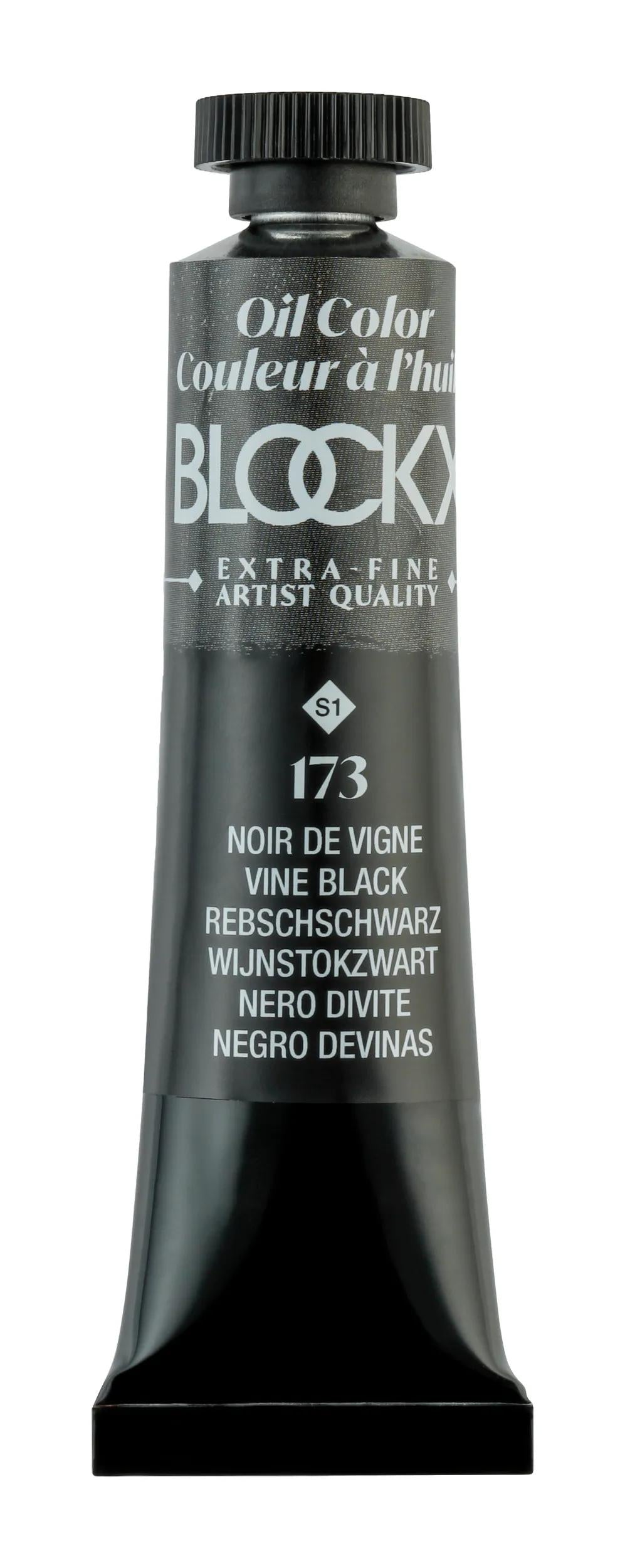 Extra-fine oil paint tube 20ml - Black vine 173 (Pack x3)