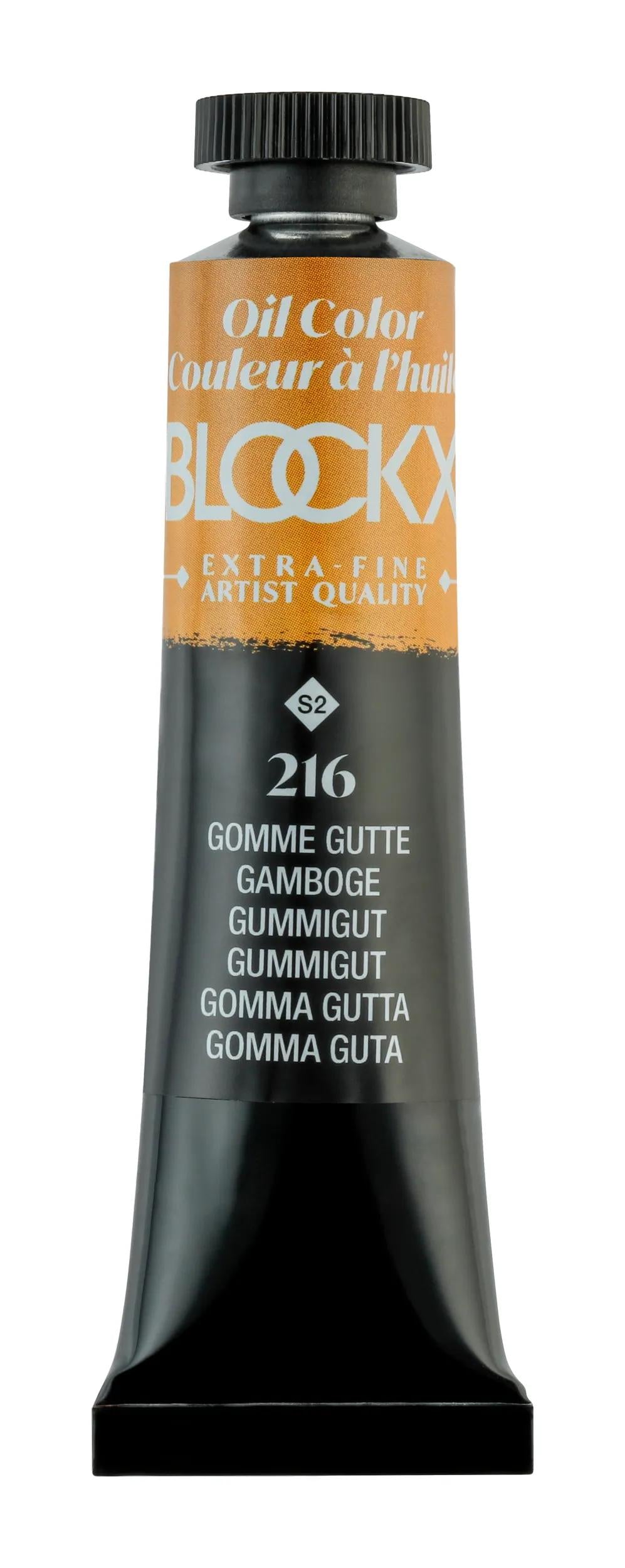 Extra-fine oil paint tube 20ml - Gutte gum 216 (Pack x3)