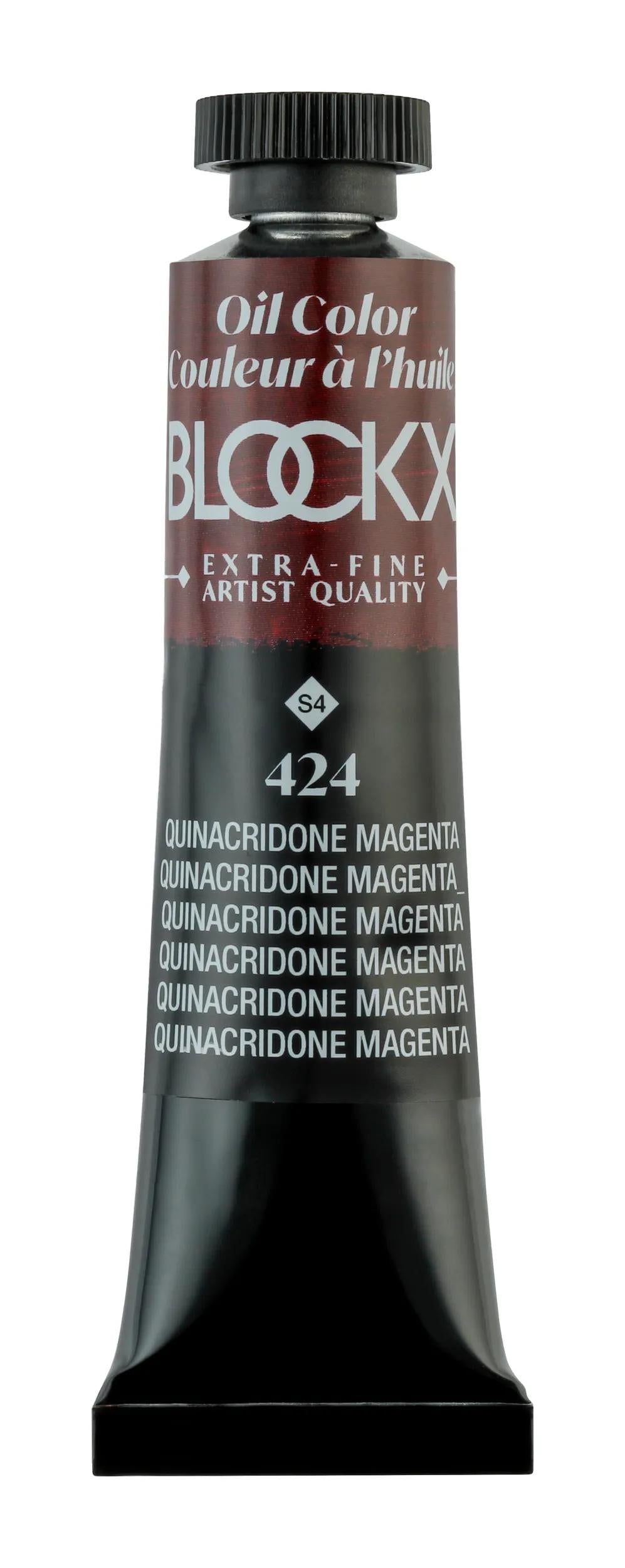 Extra-fine oil paint tube 20ml - Quinacridone magenta 424