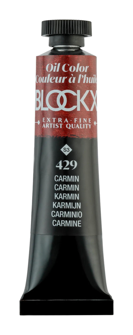 Extra-fine oil paint tube 20ml - Carmin 429 (Pack x3)