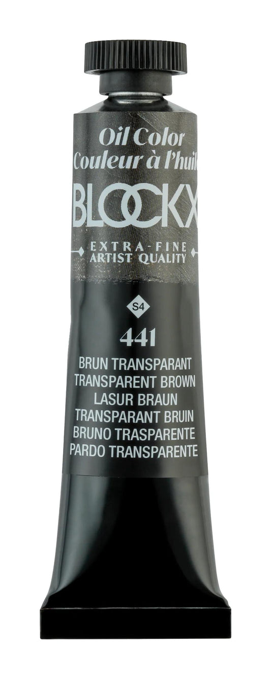 Extra-fine oil paint tube 20ml - Transparent Brown 441