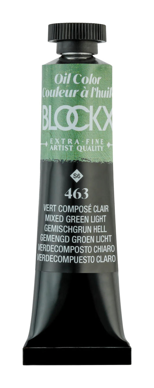 Extra-fine oil paint tube 20ml - Green clear compound 463