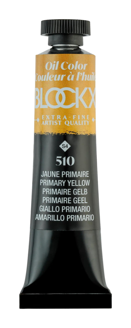 Extra-fine oil paint tube 20ml - primary yellow 510