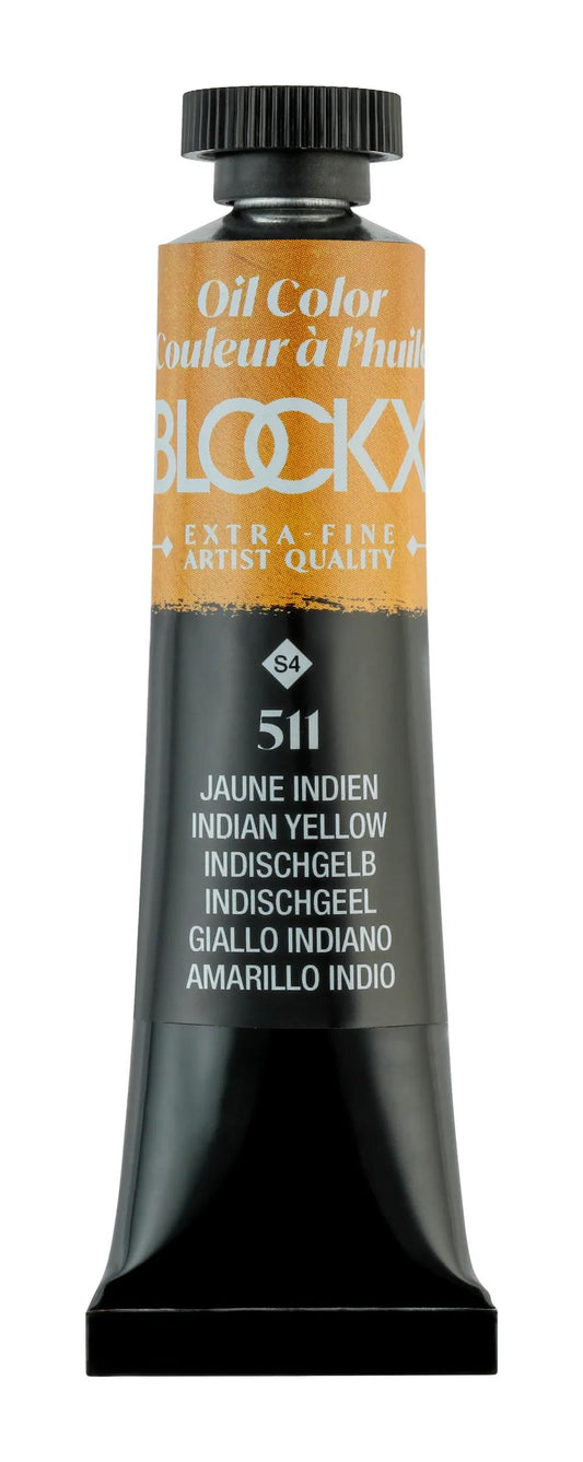Extra-fine oil paint tube 20ml - Indian yellow 511