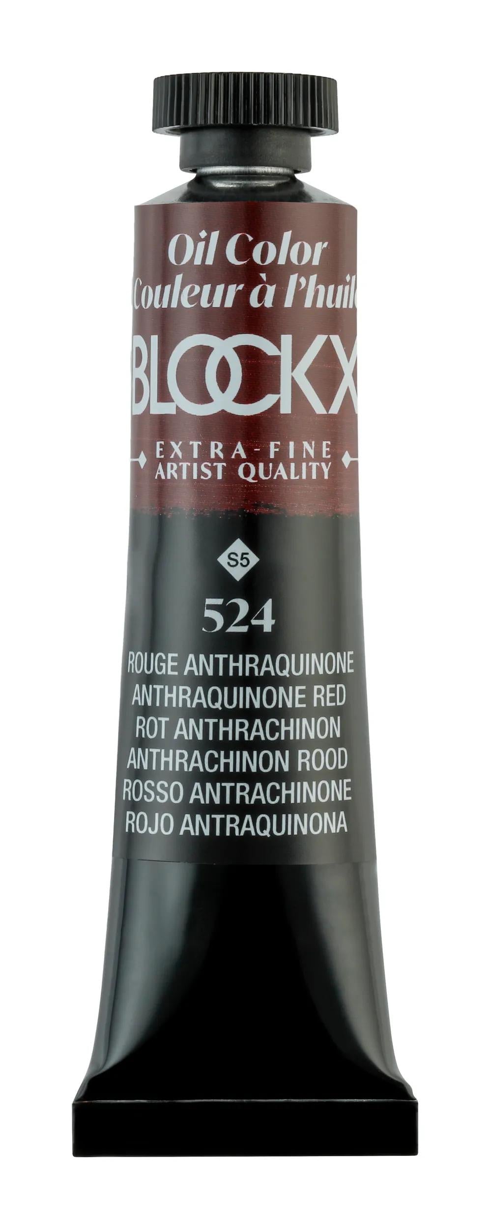 Extra-fine oil paint tube 20ml - Red anthraquinone 524