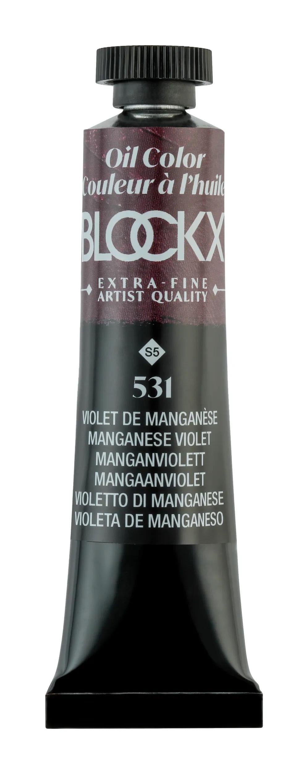 Extra-fine oil paint tube 20ml - Manganese violet 531