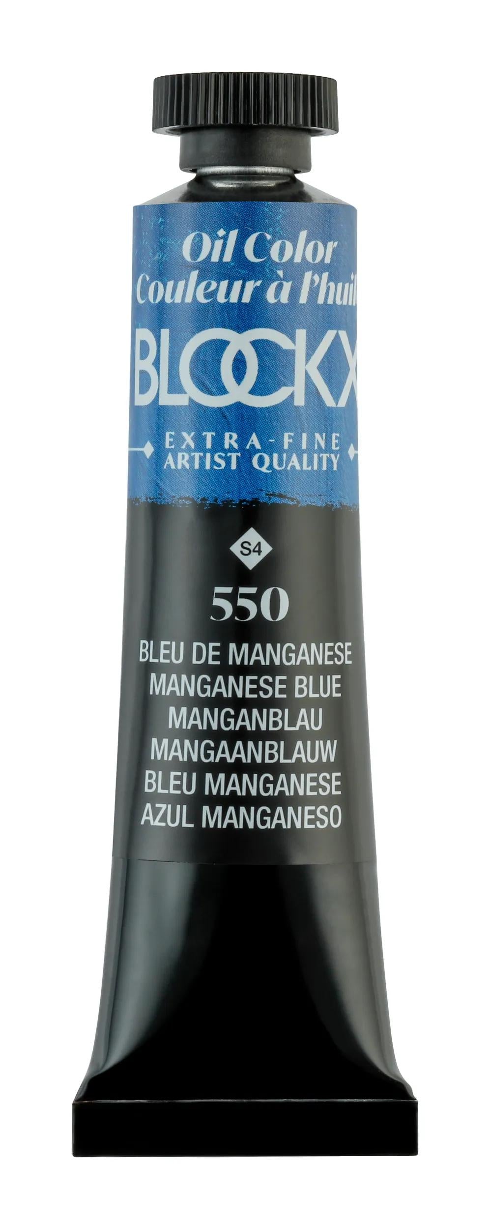 Extra-fine oil paint tube 20ml - Manganese Blue 550