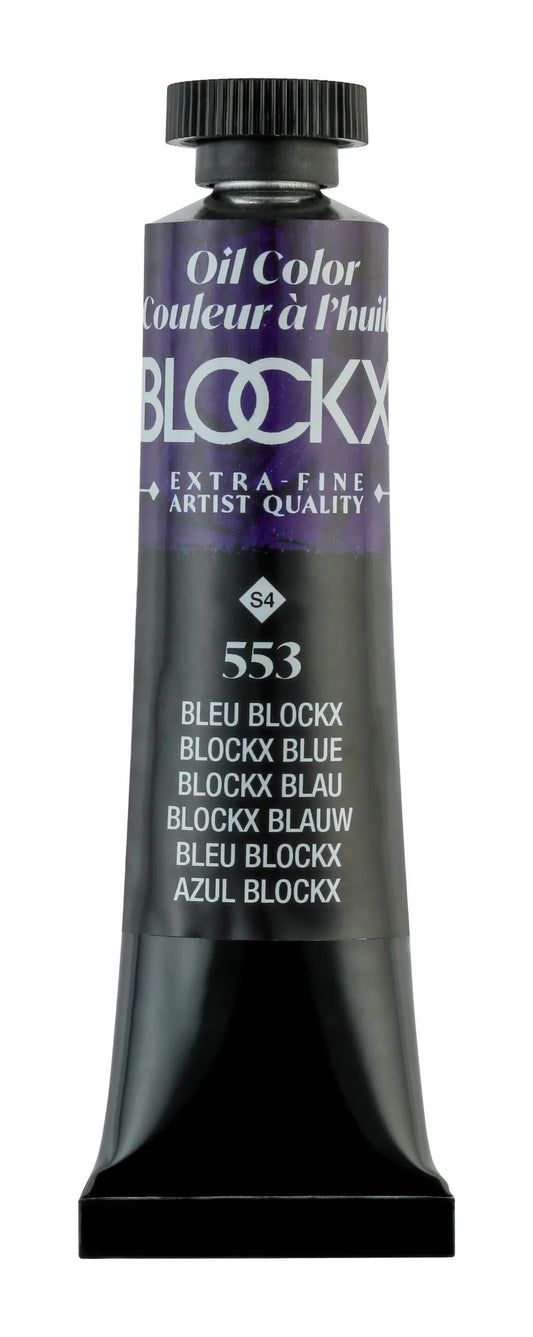 Extra-fine oil paint tube 20ml - Blue blockx 553