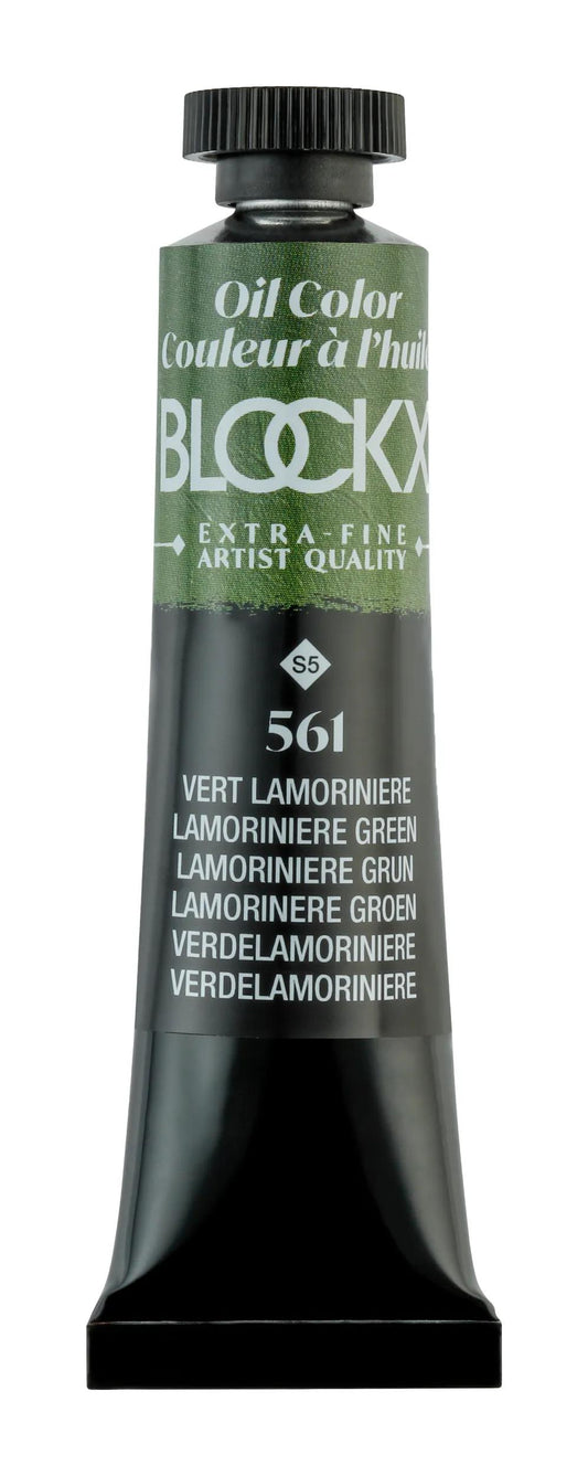 Extra-fine oil paint tube 20ml - Green Lamorinière 561