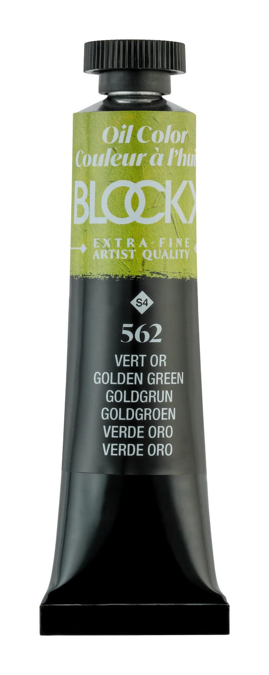 Extra-fine oil paint tube 20ml - Gold green 562