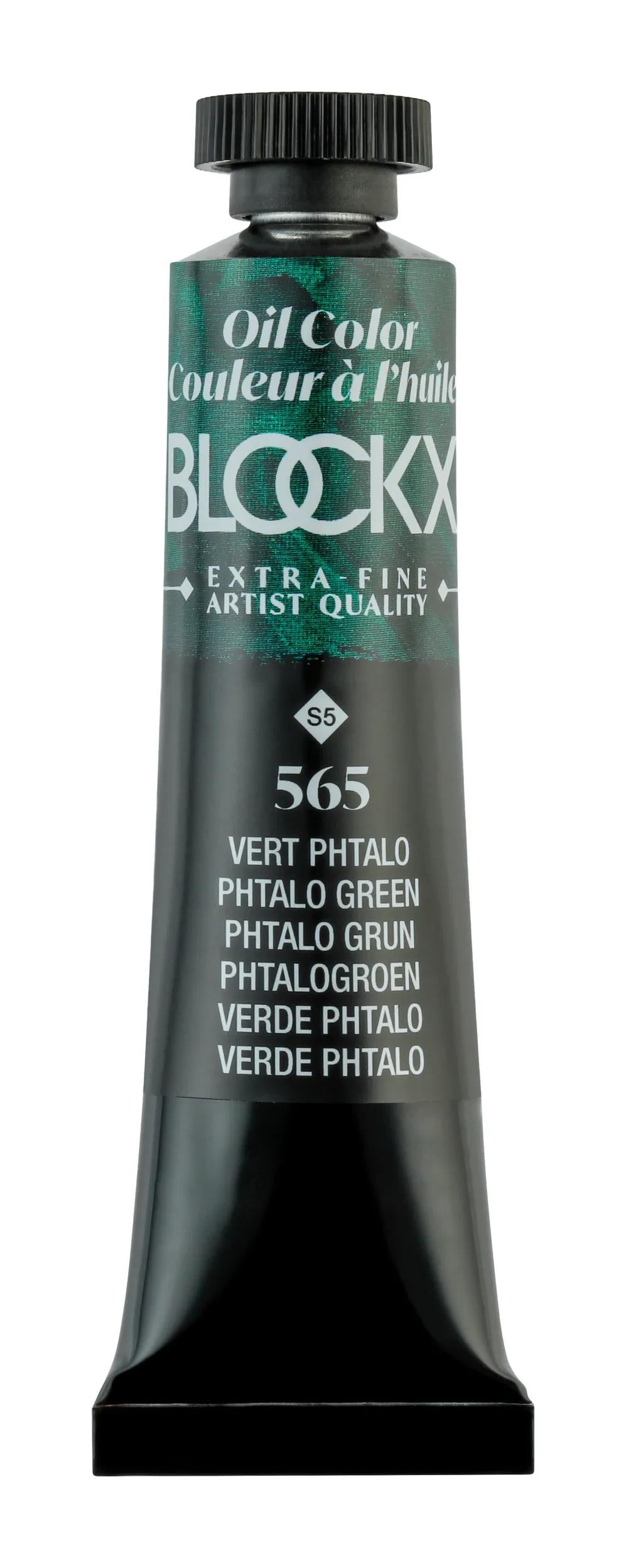 Extra-fine oil paint tube 20ml - Green phthalo 565