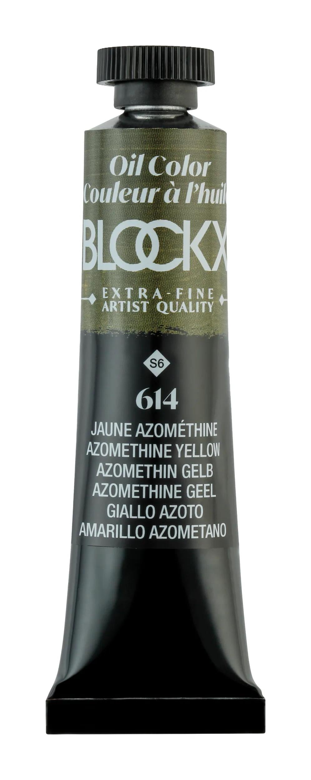 Extra-fine oil paint tube 20ml - Yellow azomethin 614