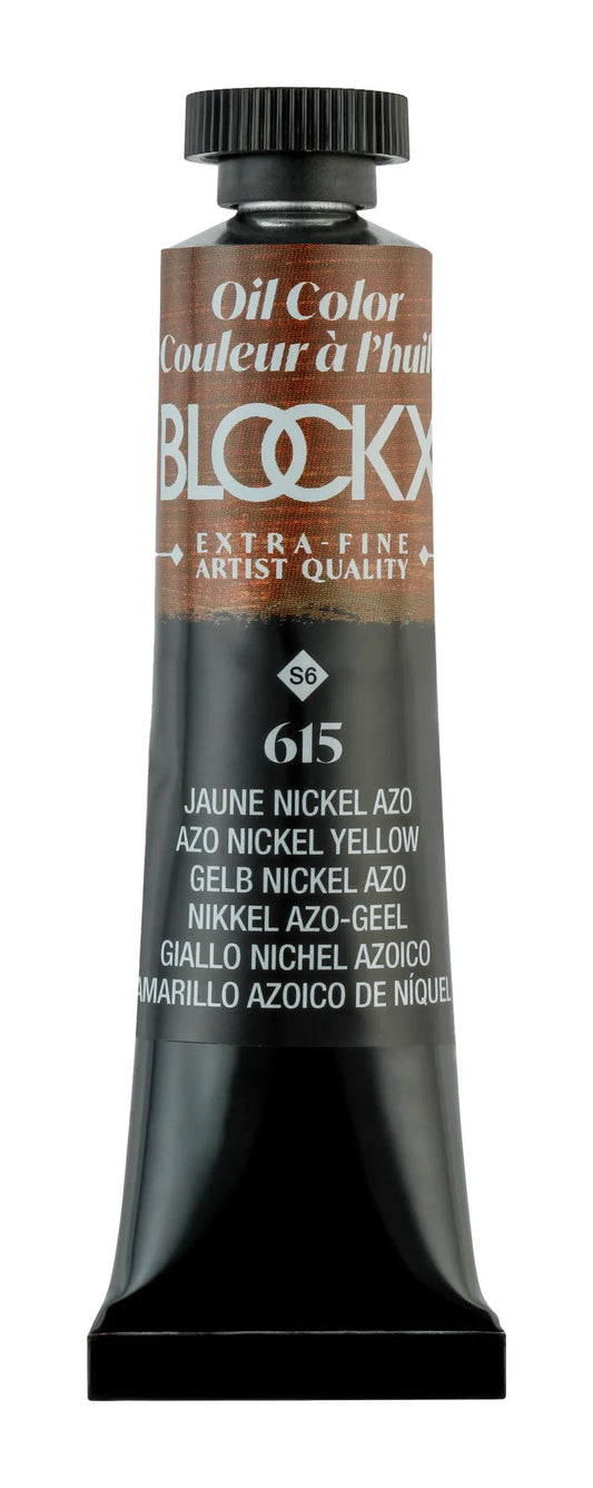 Extra-fine oil paint tube 20ml - Yellow nickel azo 615