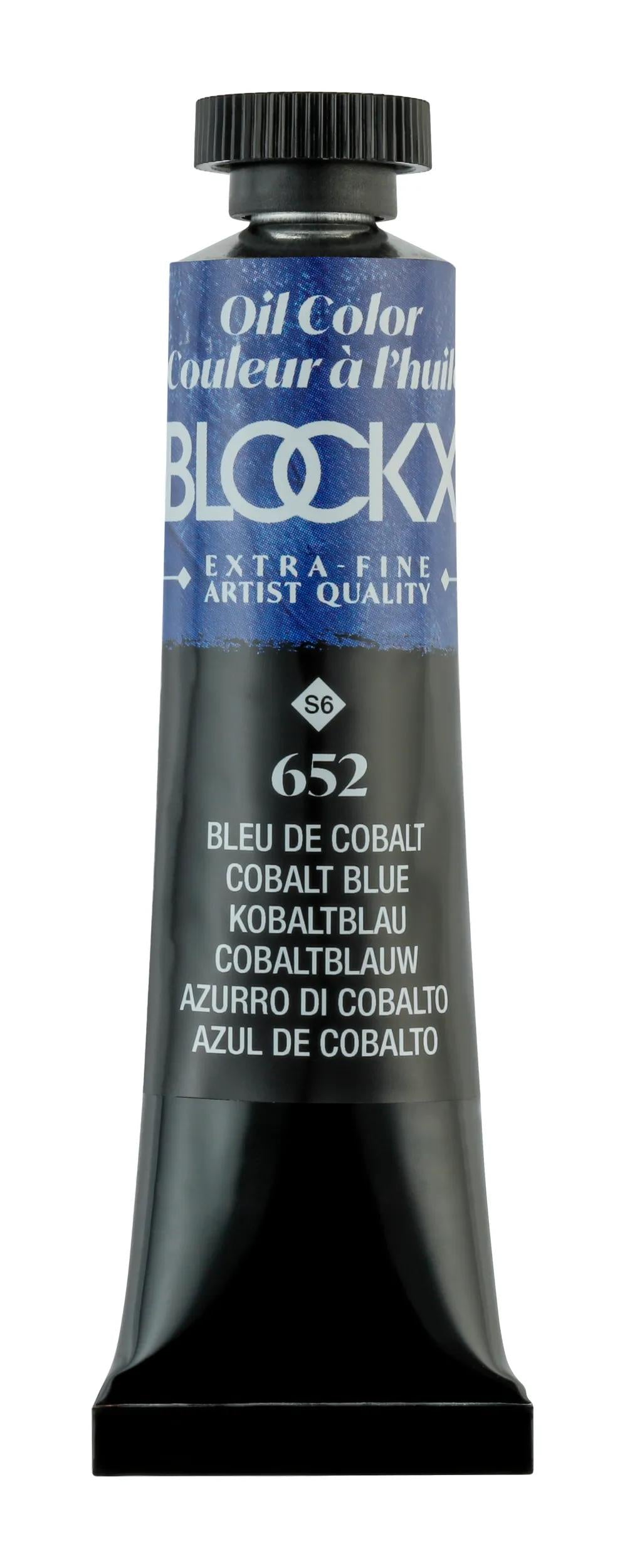 Extra-fine oil paint tube 20ml - Cobalt blue 652