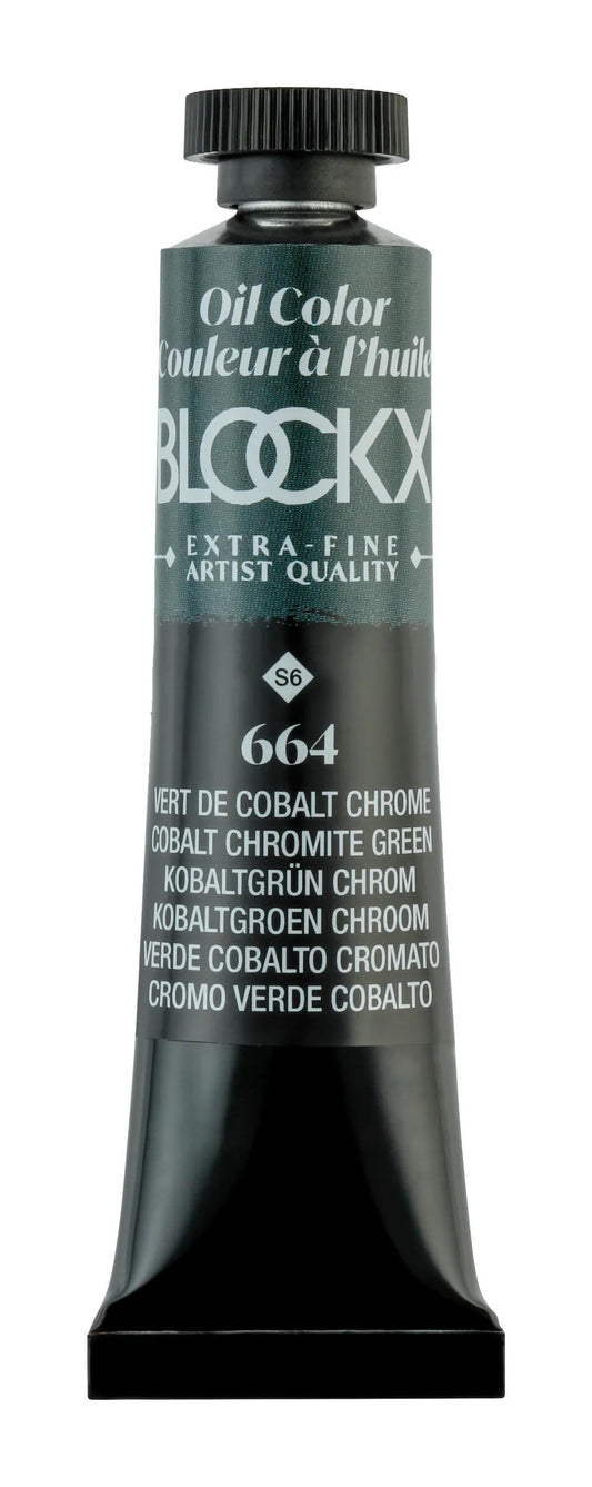 Extra-fine oil paint tube 20ml - Cobalt green chrome 664