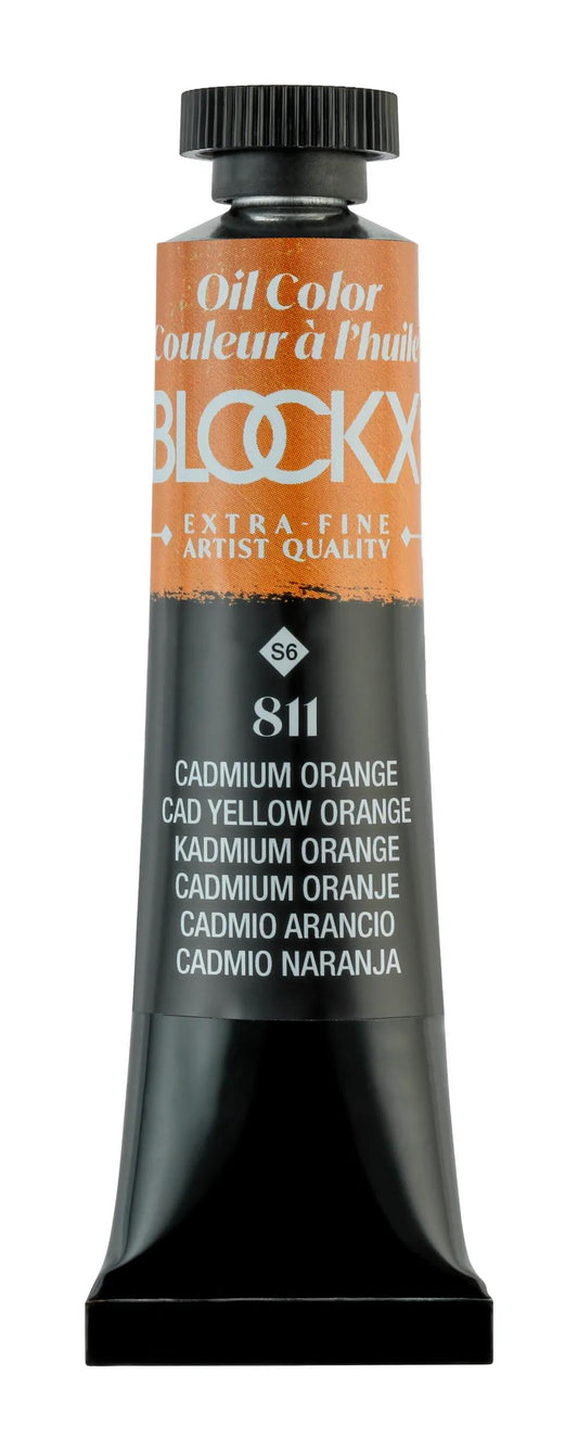 Extra-fine oil paint tube 20ml - Cadmium orange 811
