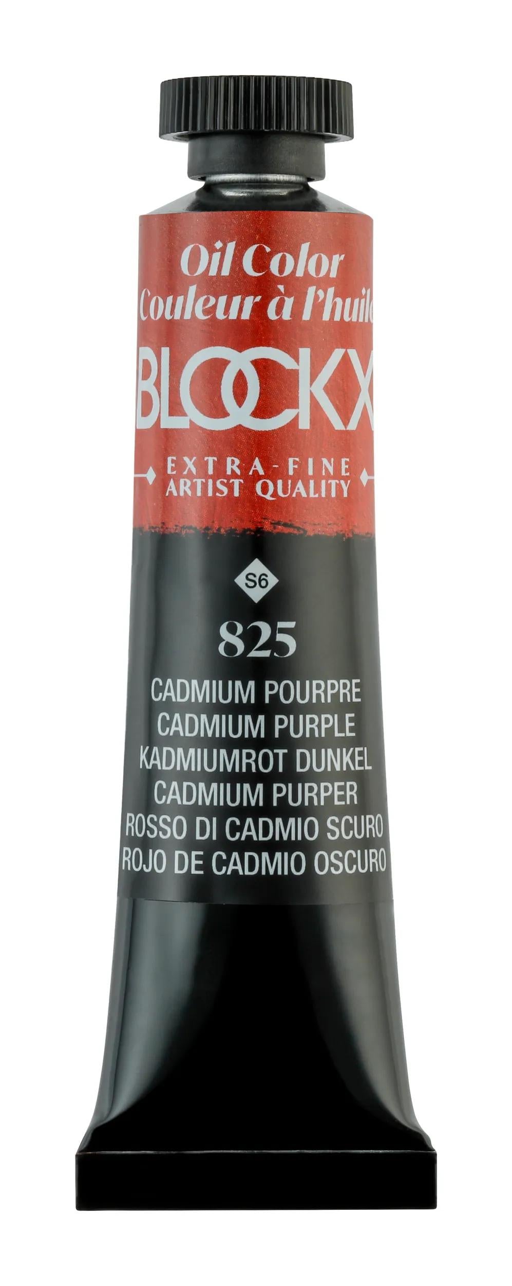 Extra-fine oil paint tube 20ml - Purple Cadmium 825