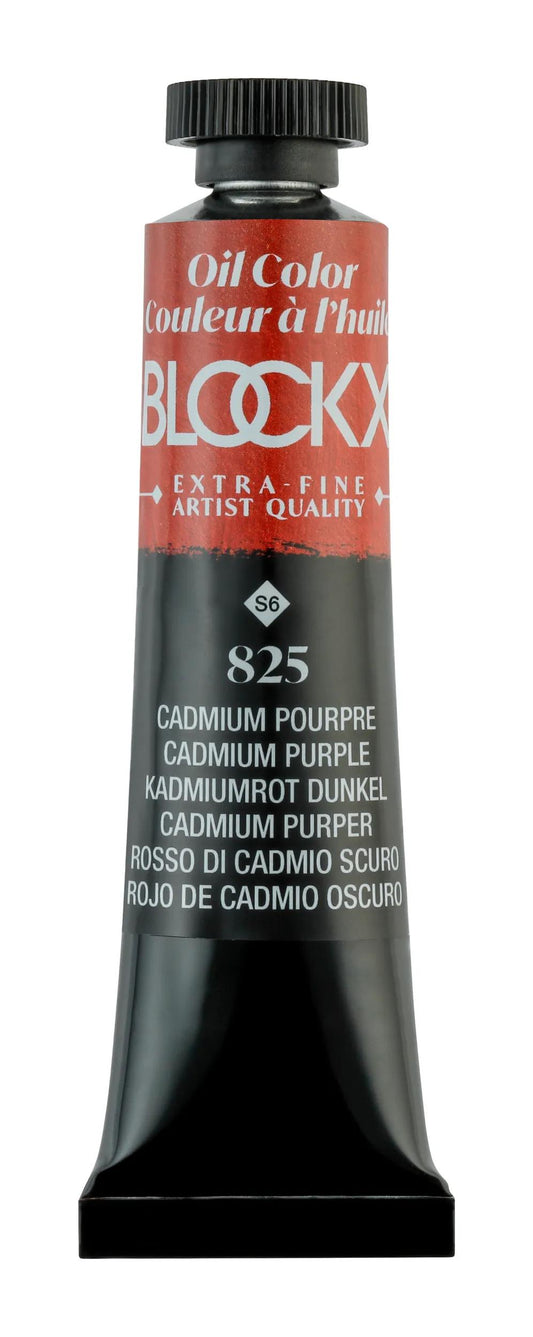 Extra-fine oil paint tube 20ml - Purple Cadmium 825